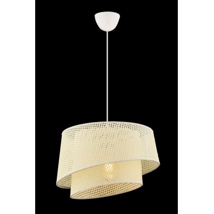 Пендел на кабел BARETTE 1xE27/60W/230V кремав