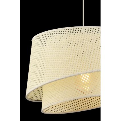 Пендел на кабел BARETTE 1xE27/60W/230V кремав