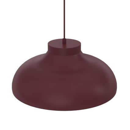 Пендел на кабел BASCA 1xE27/15W/230V бордо