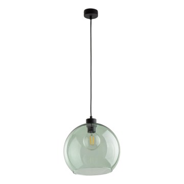 Пендел на кабел CUBUS 1xE27/15W/230V черен/димчато зелен