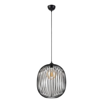 Пендел на кабел DESTELLO 1xE27/15W/230V Ø 32 см черен