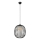 Пендел на кабел DESTELLO 1xE27/15W/230V Ø 32 см черен