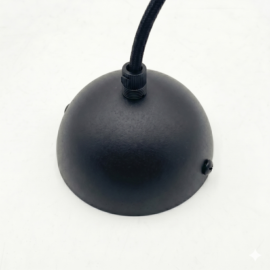 Пендел на кабел DESTELLO 1xE27/15W/230V Ø 32 см черен