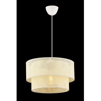 Пендел на кабел ECHO 1xE27/60W/230V кремав