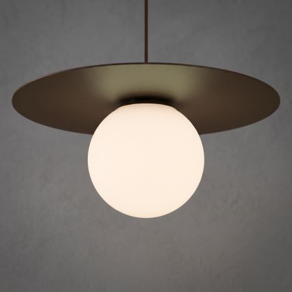 Пендел на кабел FLAT 1xE27/15W/230V кафяв