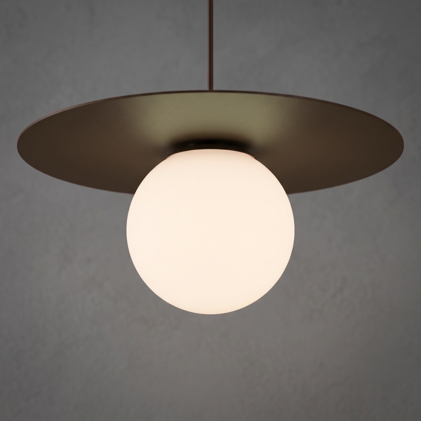 Пендел на кабел FLAT 1xE27/15W/230V кафяв