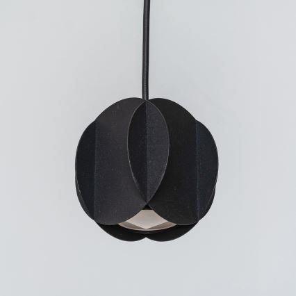 Пендел на кабел GAMBIT 1xGU10/10W/230V черен