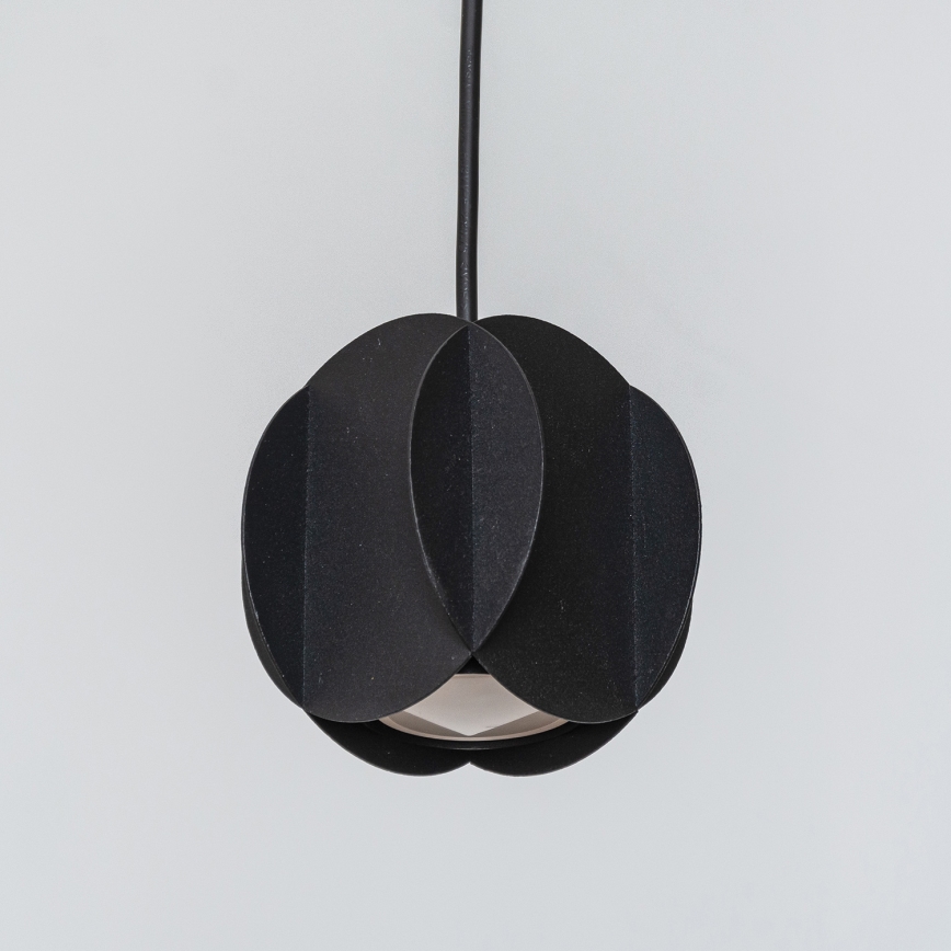 Пендел на кабел GAMBIT 1xGU10/10W/230V черен