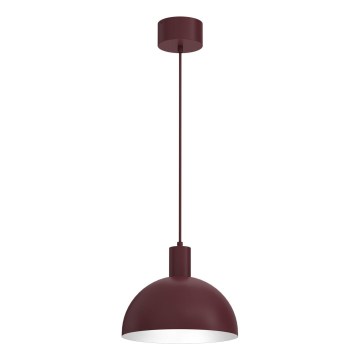 Пендел на кабел HANDA 1xE27/15W/230V бордо
