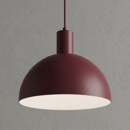 Пендел на кабел HANDA 1xE27/15W/230V бордо