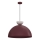 Пендел на кабел NEVIS 1xE27/15W/230V Ø 50 cm бордо