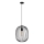 Пендел на кабел OVELLA 1xE27/15W/230V Ø 34 см черен