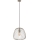 Пендел на кабел OVELLA 1xE27/15W/230V Ø 36 см сив