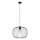 Пендел на кабел OVELLA 1xE27/15W/230V, Ø 46 cm, черен