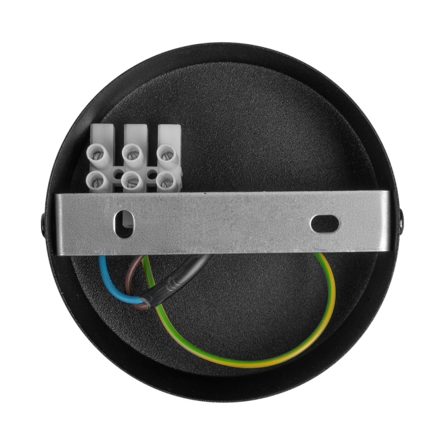 Пендел на кабел PIATTO 1xGX53/15W/230V, диаметър 55 см, черен