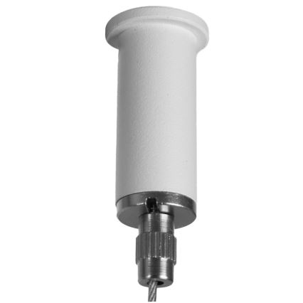Пендел на кабел PIATTO 1xGX53/15W/230V Ø 35 см, бял