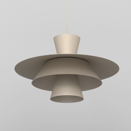 Пендел на кабел PLATO 1xE27/15W/230V бежов