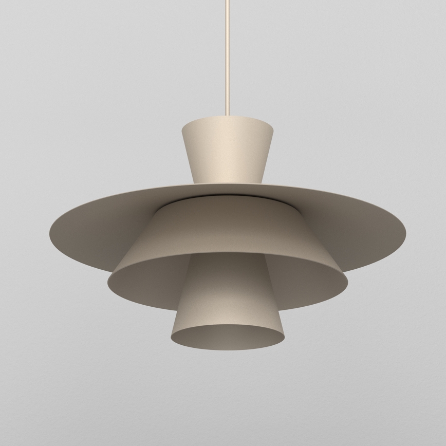 Пендел на кабел PLATO 1xE27/15W/230V бежов