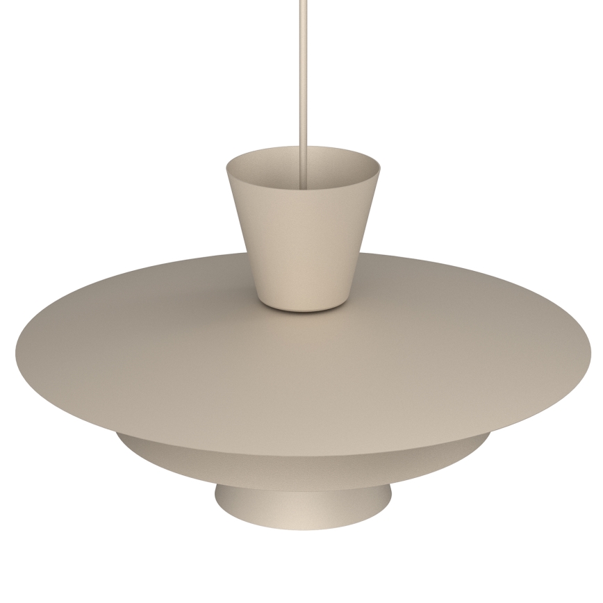 Пендел на кабел PLATO 1xE27/15W/230V бежов