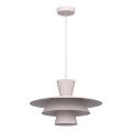 Пендел на кабел PLATO 1xE27/15W/230V кремав