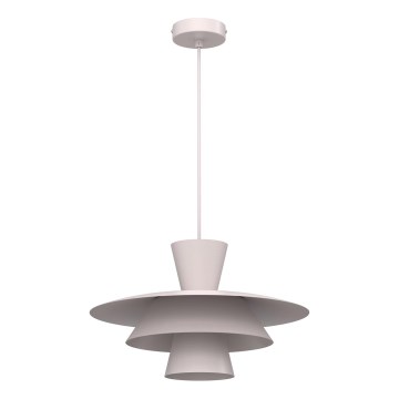 Пендел на кабел PLATO 1xE27/15W/230V кремав