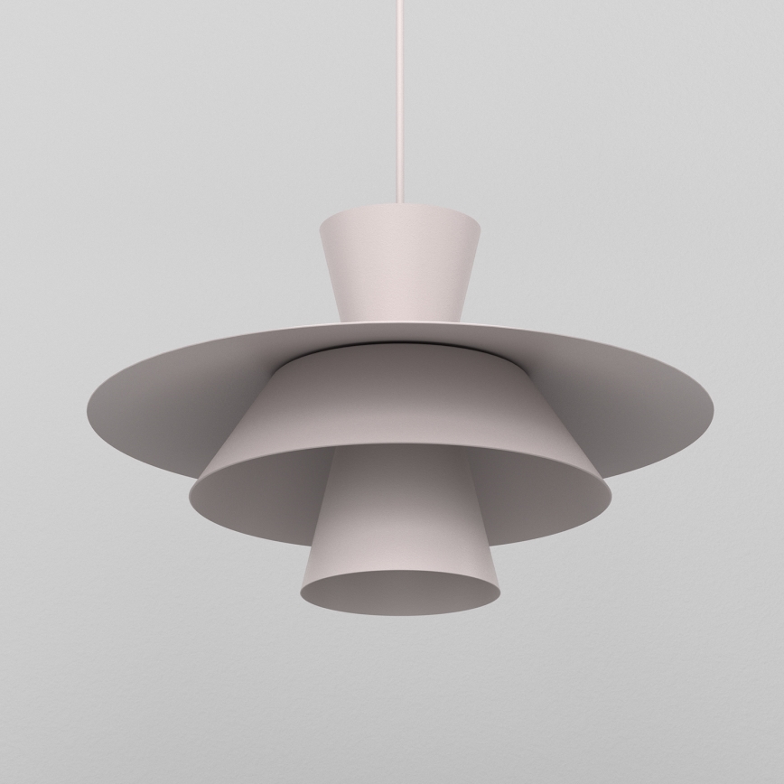 Пендел на кабел PLATO 1xE27/15W/230V кремав
