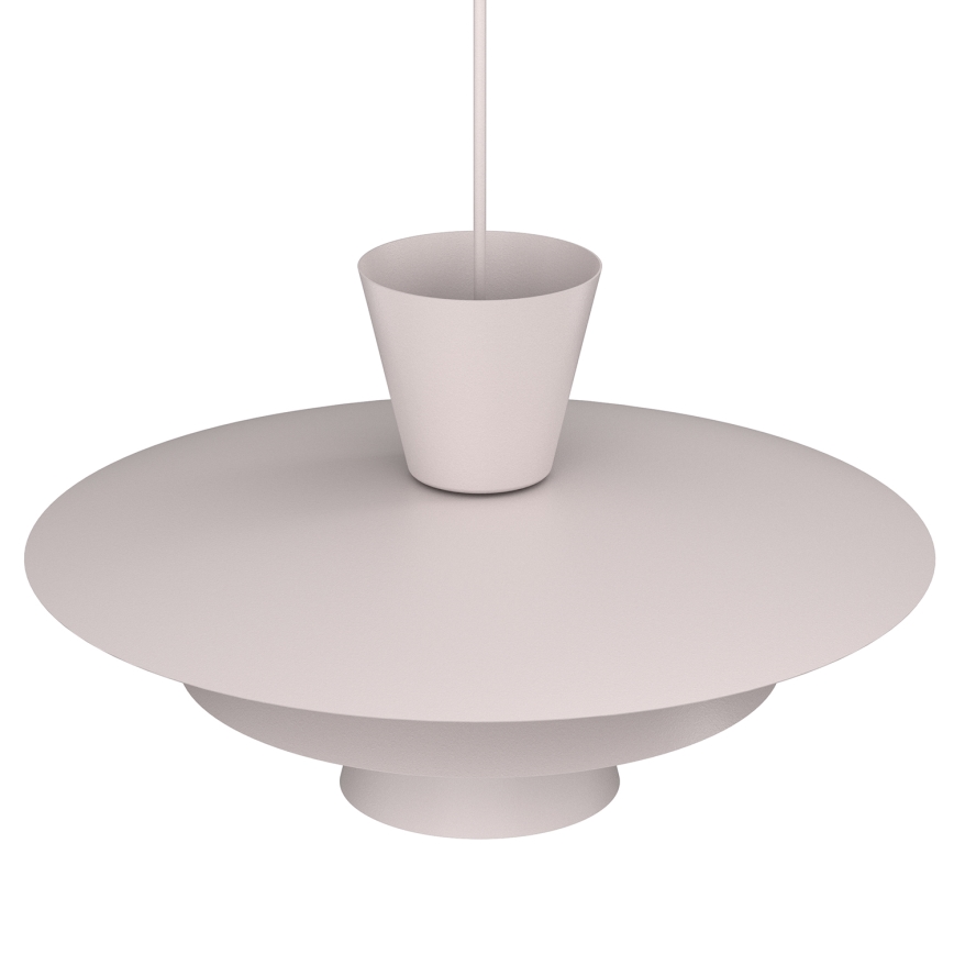 Пендел на кабел PLATO 1xE27/15W/230V кремав