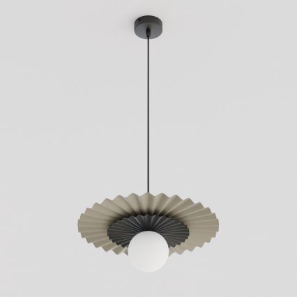 Пендел на кабел UMBRA 1xG9/8W/230V черен/бежов