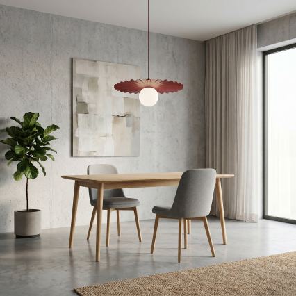 Пендел на кабел UMBRA 1xG9/8W/230V червен
