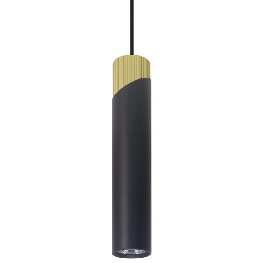 Пендел NEO 1xGU10/8W/230V черен/златист