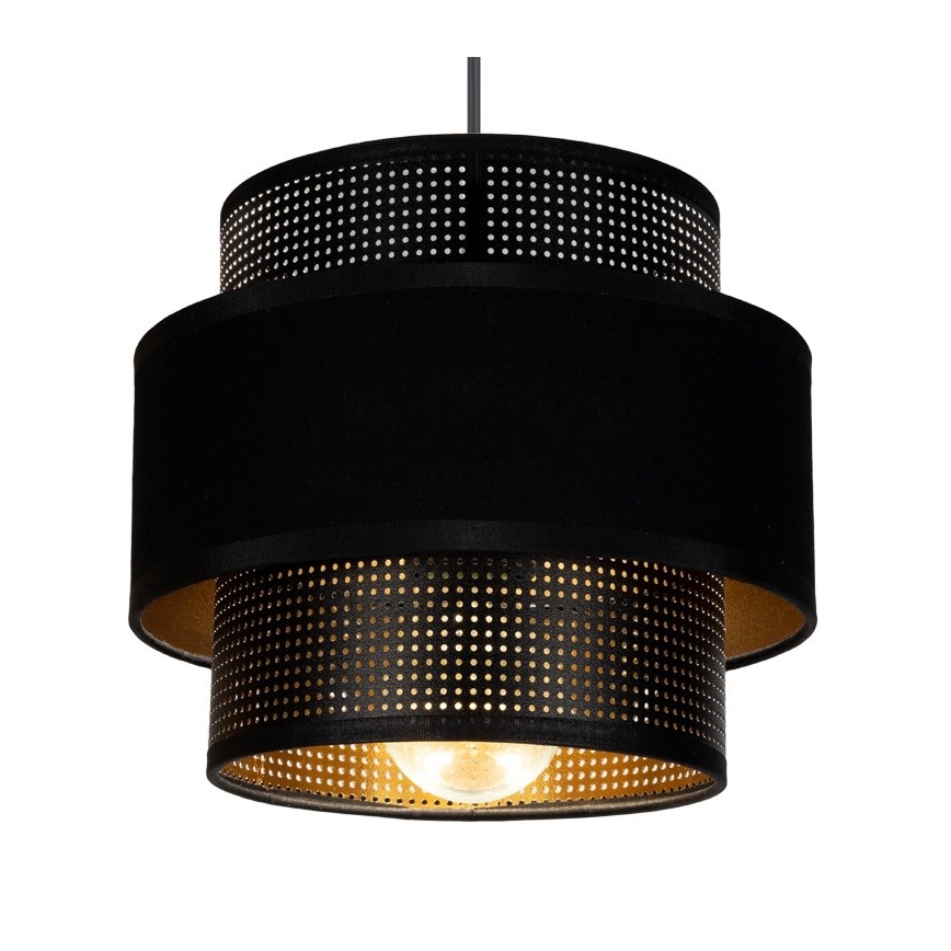 Пендел NESS 2xE27/60W/230V паяк черен