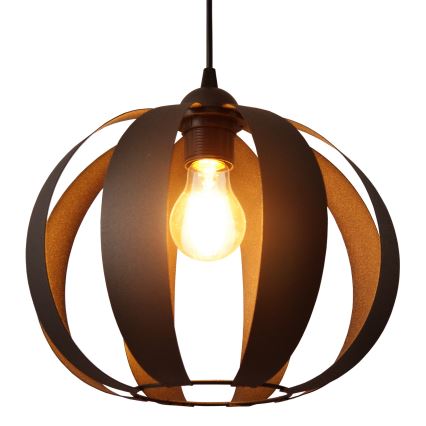 Пендел NEWTON 1xE27/15W/230V черен