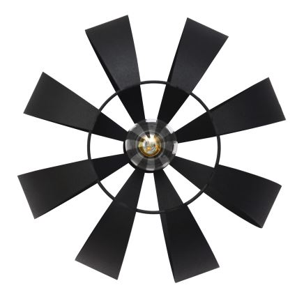 Пендел NEWTON 1xE27/15W/230V черен