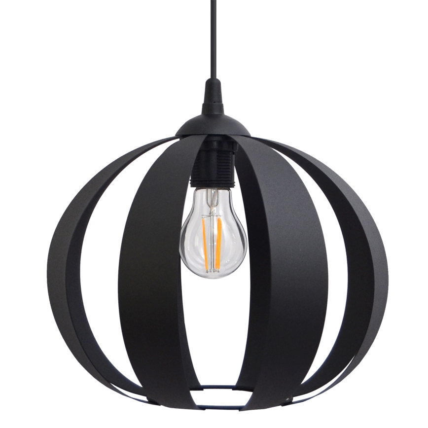 Пендел NEWTON 1xE27/15W/230V черен