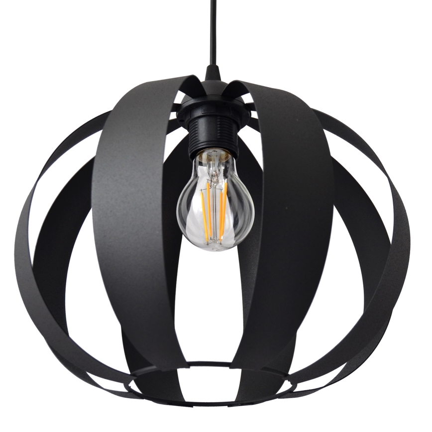 Пендел NEWTON 1xE27/15W/230V черен