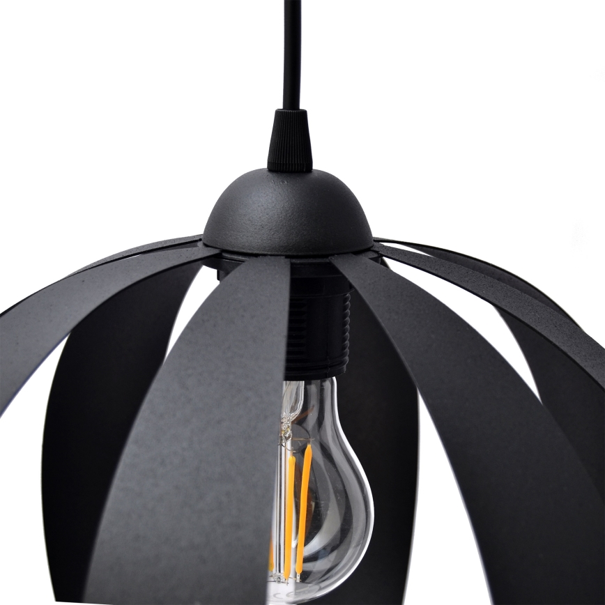 Пендел NEWTON 1xE27/15W/230V черен