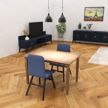 Пендел NOAK 2xE27/15W/230V черен/лъскав хром