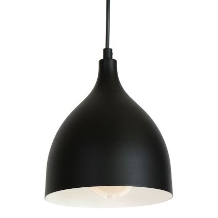 Пендел NOAK 2xE27/15W/230V черен