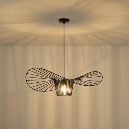 Пендел OGGI 1xE27/40W/230V Ø 80 см черен