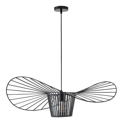 Пендел OGGI 1xE27/40W/230V Ø 80 см черен