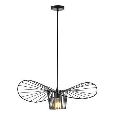 Пендел OGGI 1xE27/40W/230V Ø 60 см черен