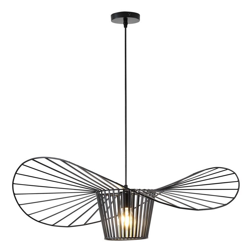 Пендел OGGI 1xE27/40W/230V Ø 80 см черен