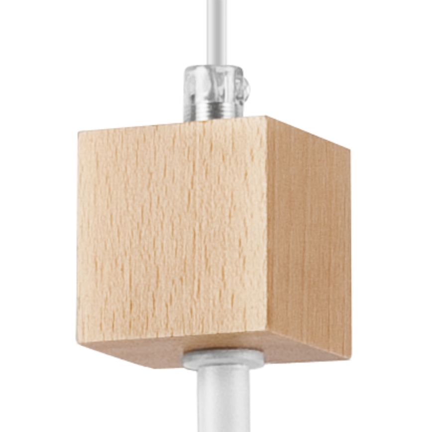 Пендел ORAZIO 1xE27/60W/230V бук - FSC сертифицирано