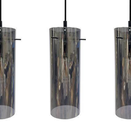 Пендел PADOVA 3xE27/15W/230V черен