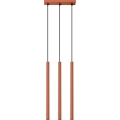 Пендел PASTELO 3xG9/8W/230V червен