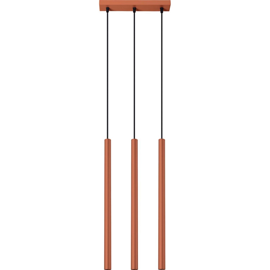 Пендел PASTELO 3xG9/8W/230V червен