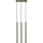 Пендел PASTELO 3xG9/8W/230V зелен