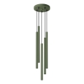 Пендел PASTELO 5xG9/8W/230V зелен