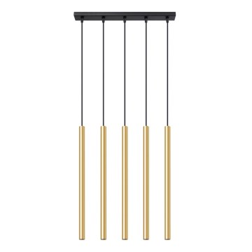 Пендел PASTELO 5xG9/8W/230V златист