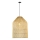 Пендел PELO 1xE27/40W/230V Ø 35 см ратан